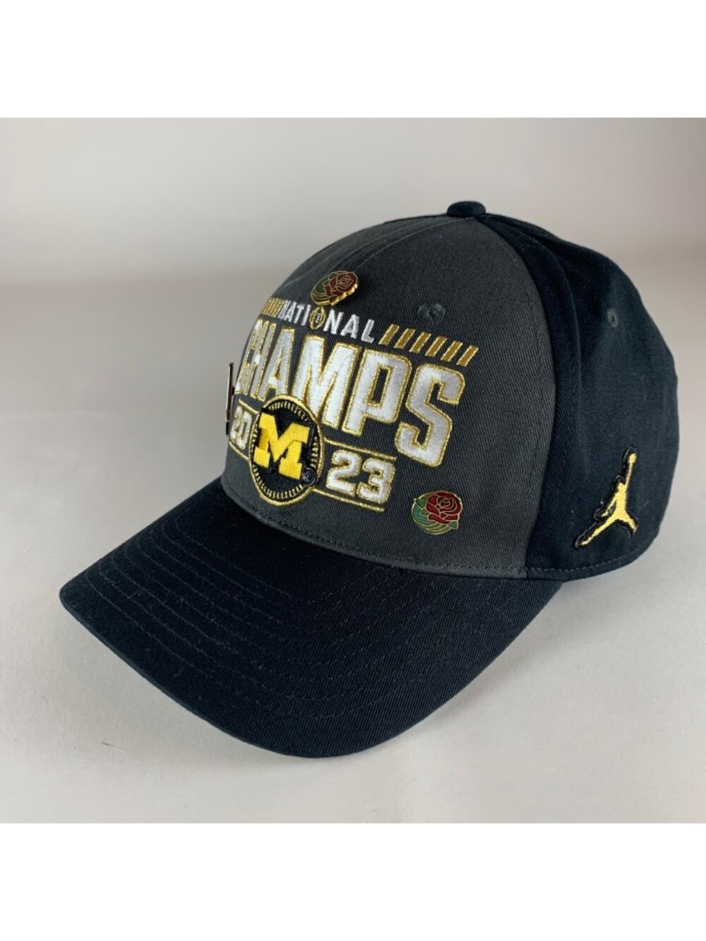Michigan Wolverines Jordan Brand 2023 National Champions Snapback Hat